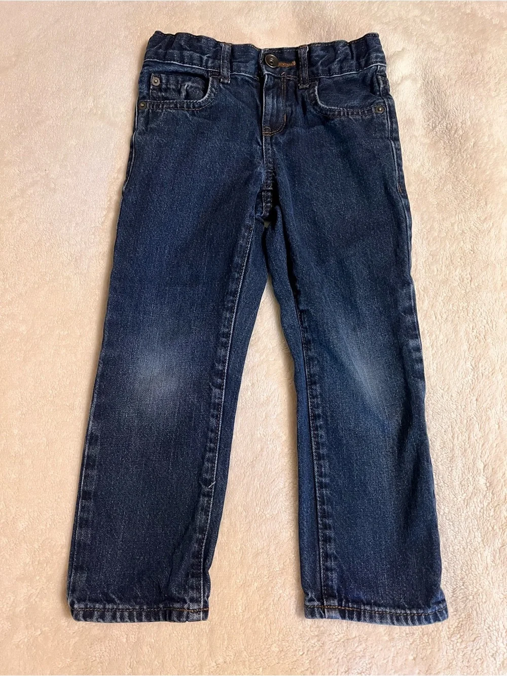 Boy Size 5 Straight-Leg Jeans